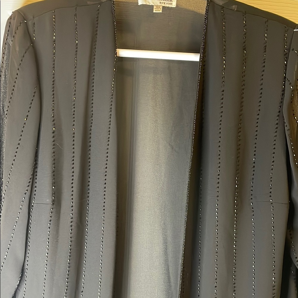 Karen Millen Black Blazer Professional Suit Jacket - Picture 3 of 5